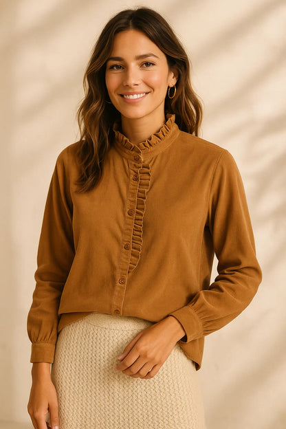 Chemise Velours Légère