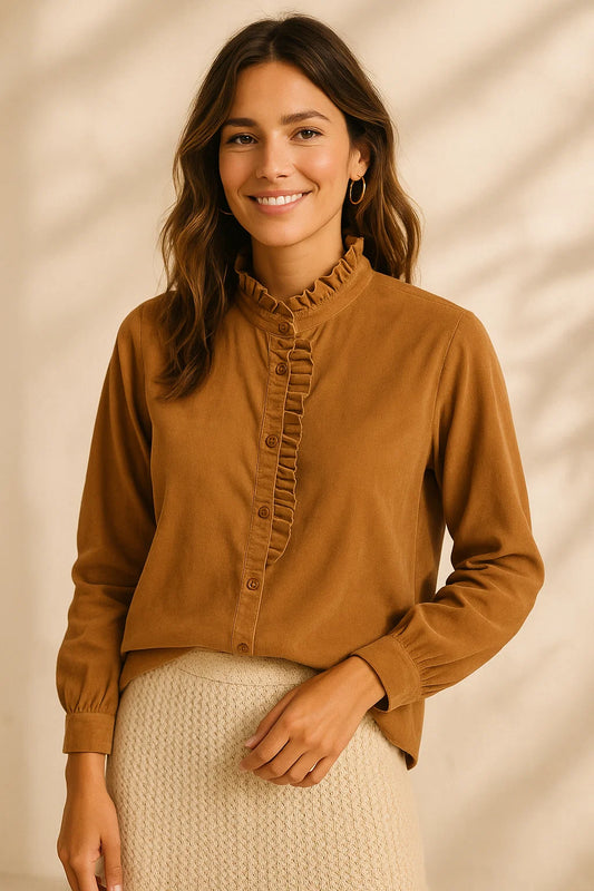 Chemise Velours Légère