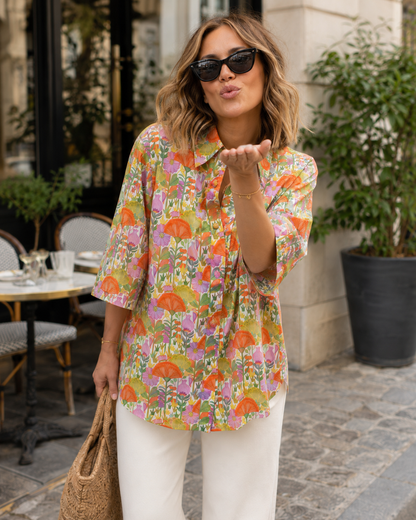 Chemise Tropicale Femme
