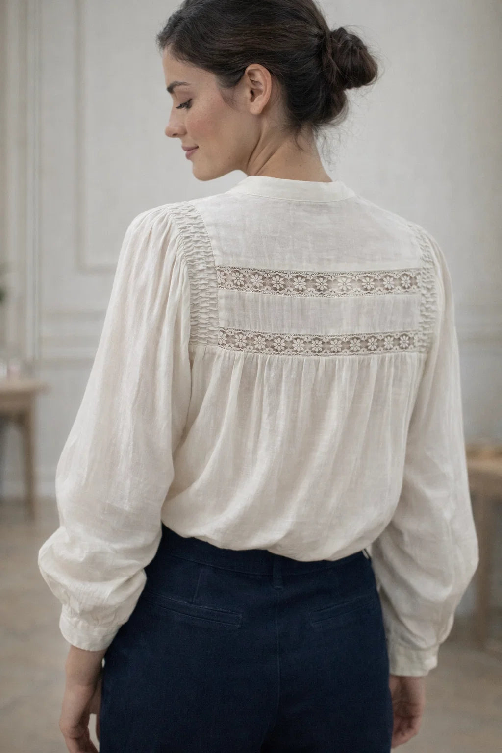 Chemise Dentelle Floral