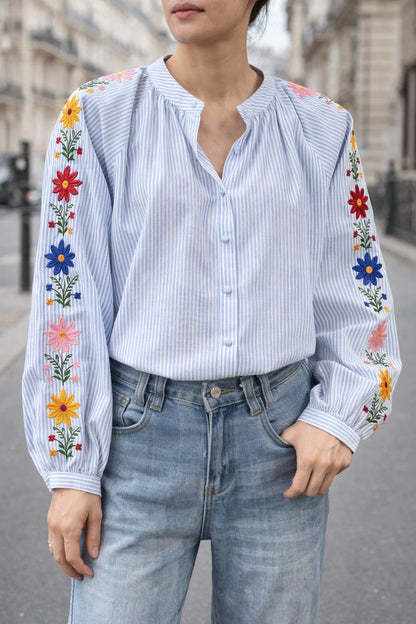 Chemise Fleurs Folk