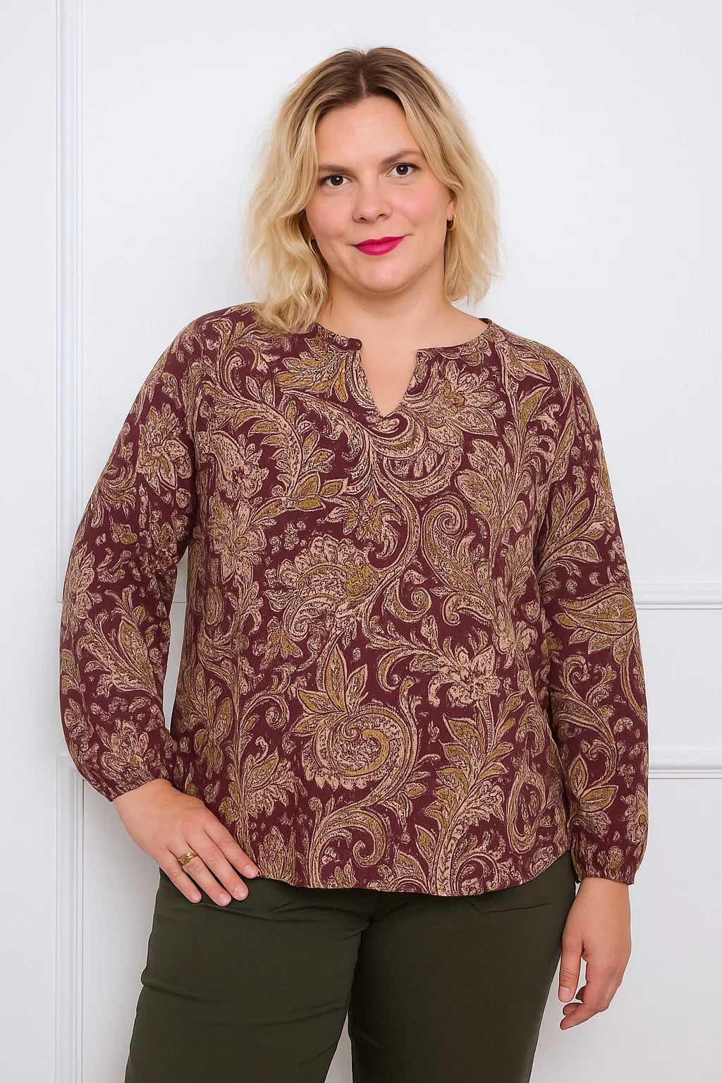 Chemise Imprimé Paisley - TU du 44 au 50