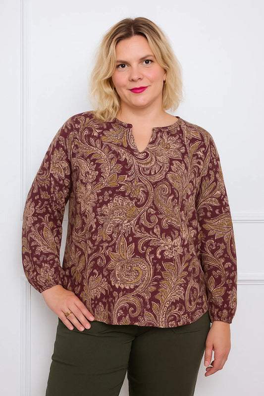Chemise Imprimé Paisley - TU du 44 au 50