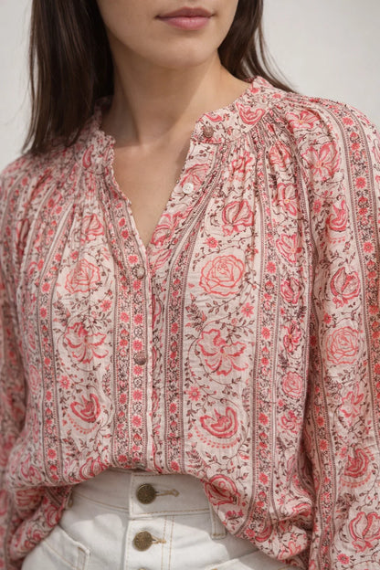 Chemise Bohème Fleurie