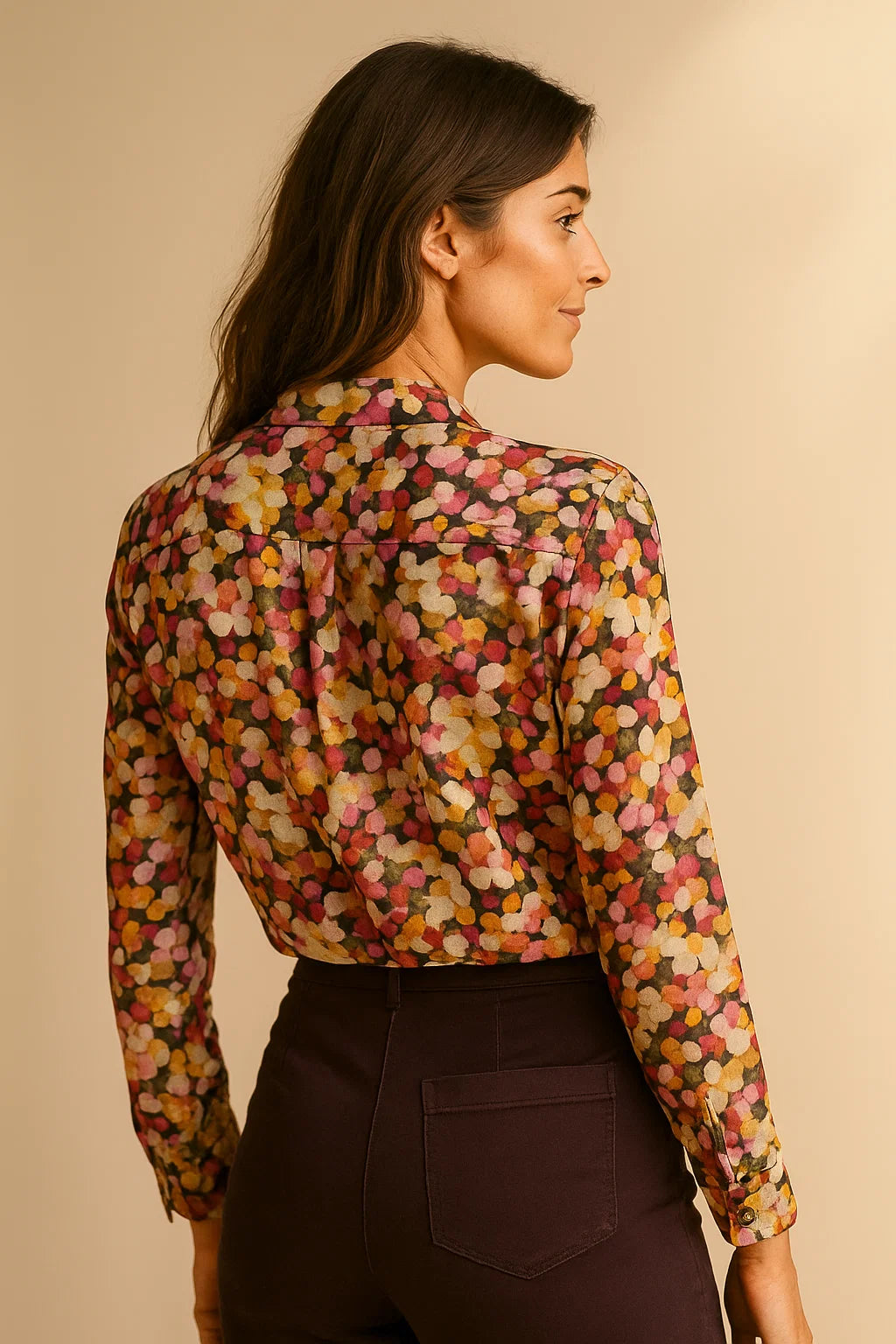 Chemise Imprimé Pétales