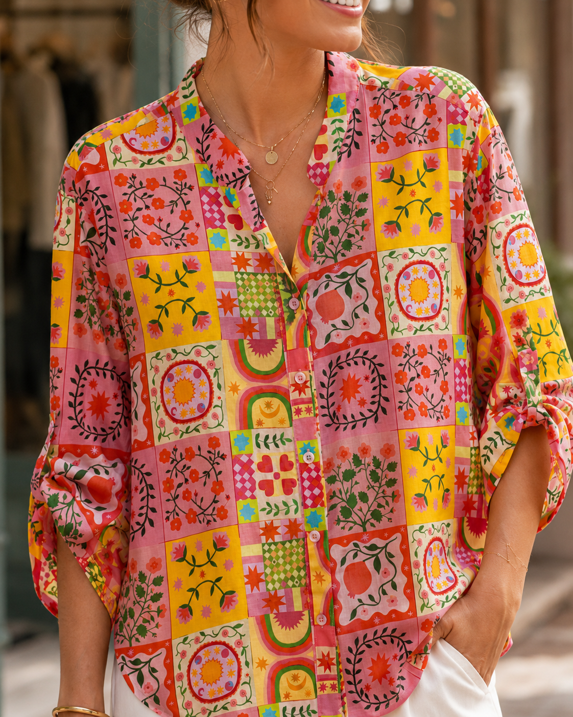 Chemise Pop Bohème