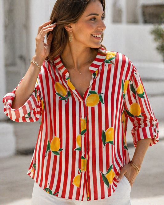 Chemise Red Lemon
