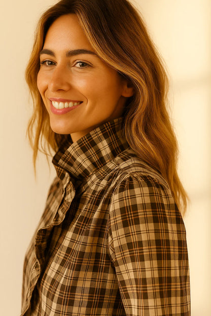 Chemise Rétro Élégante