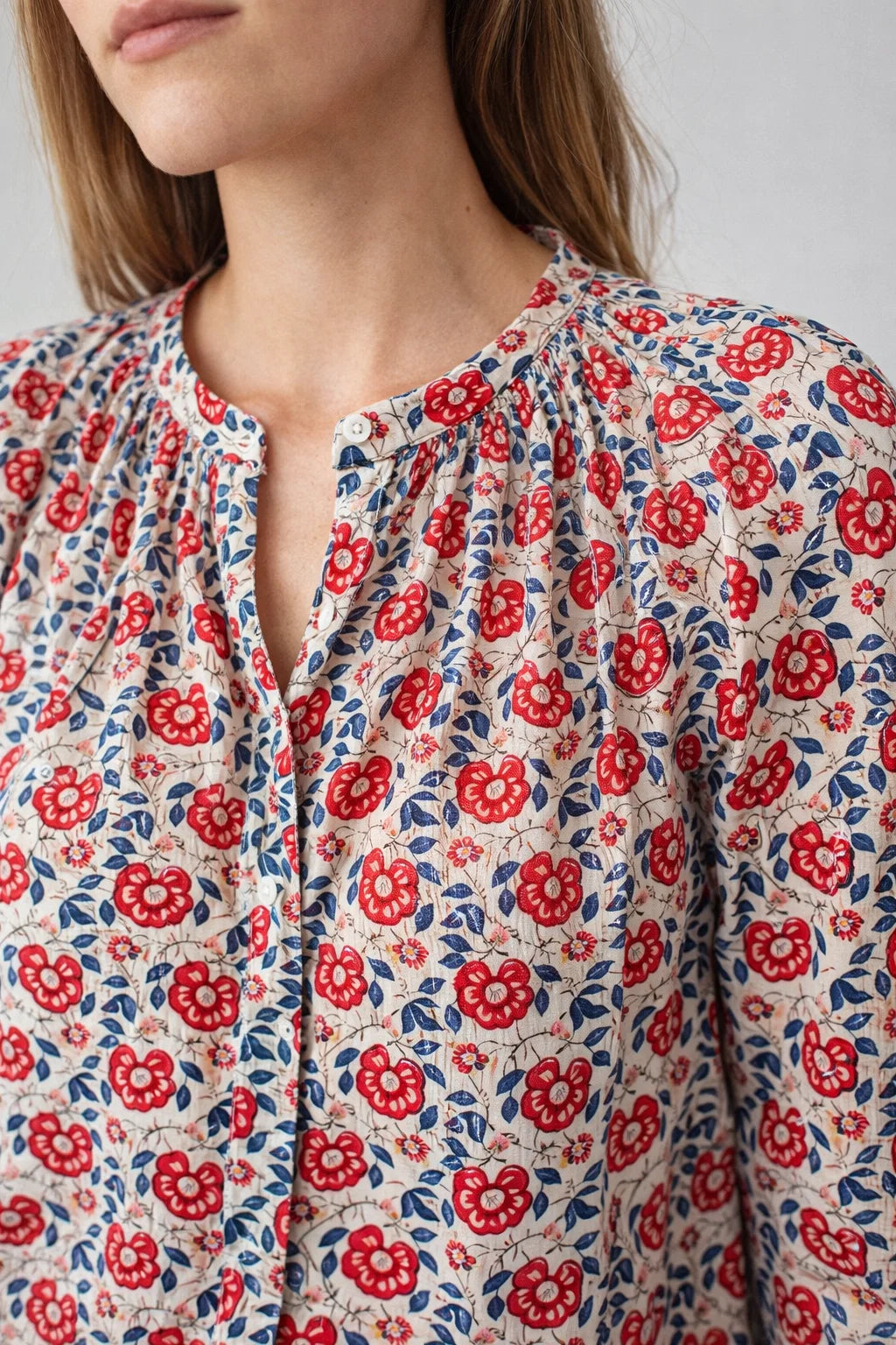 Chemise Rouge & Bleu