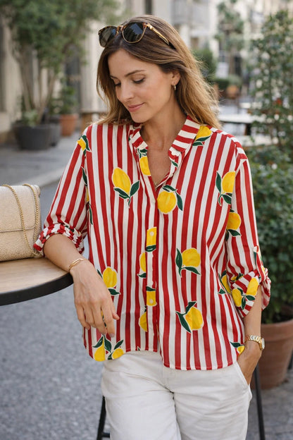 Chemise Red Lemon