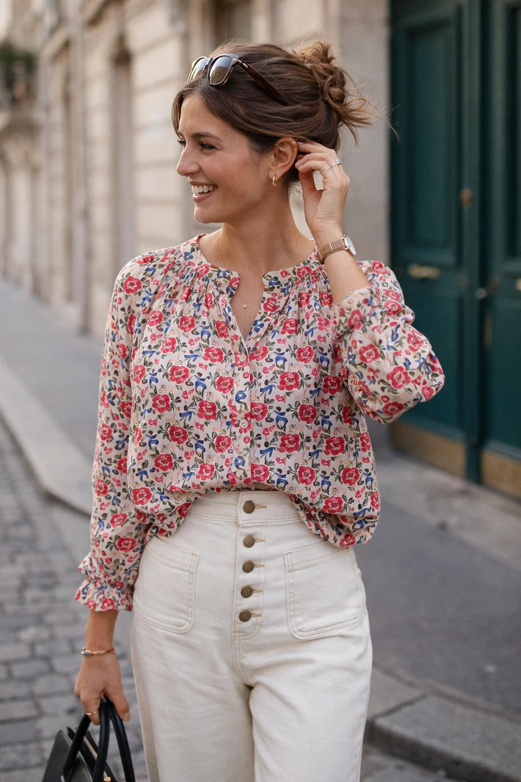 Chemise Rouge & Bleu
