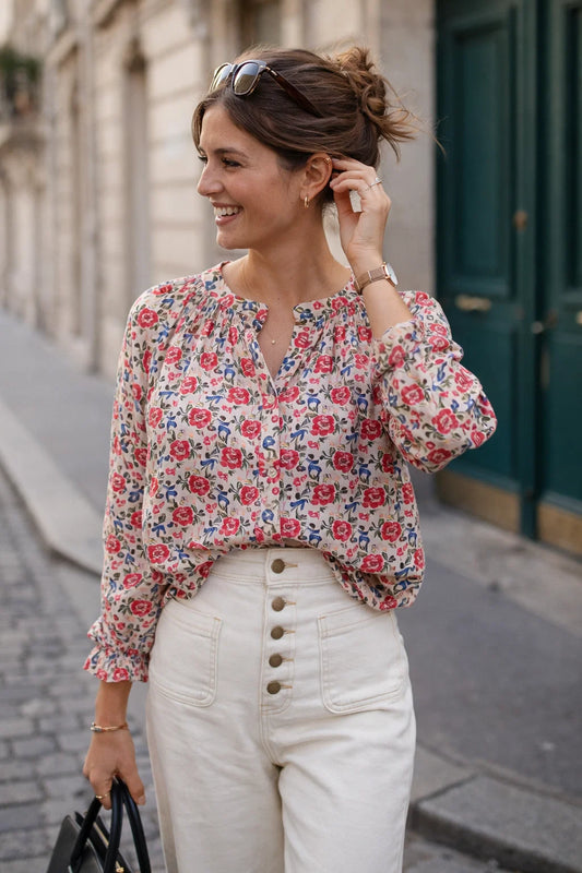 Chemise Rouge & Bleu