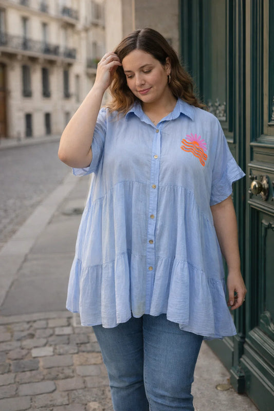 Chemise Bohème Soleil TU 44-50