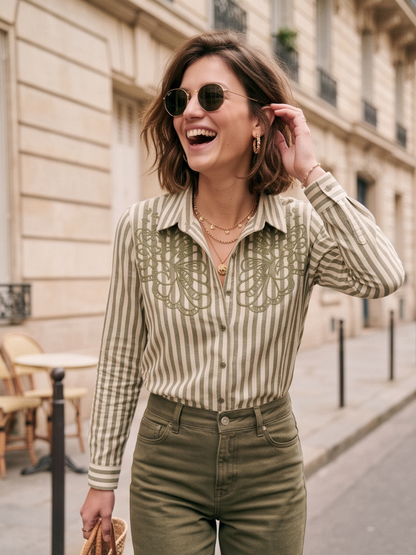Chemise Constance - Kaki Unie