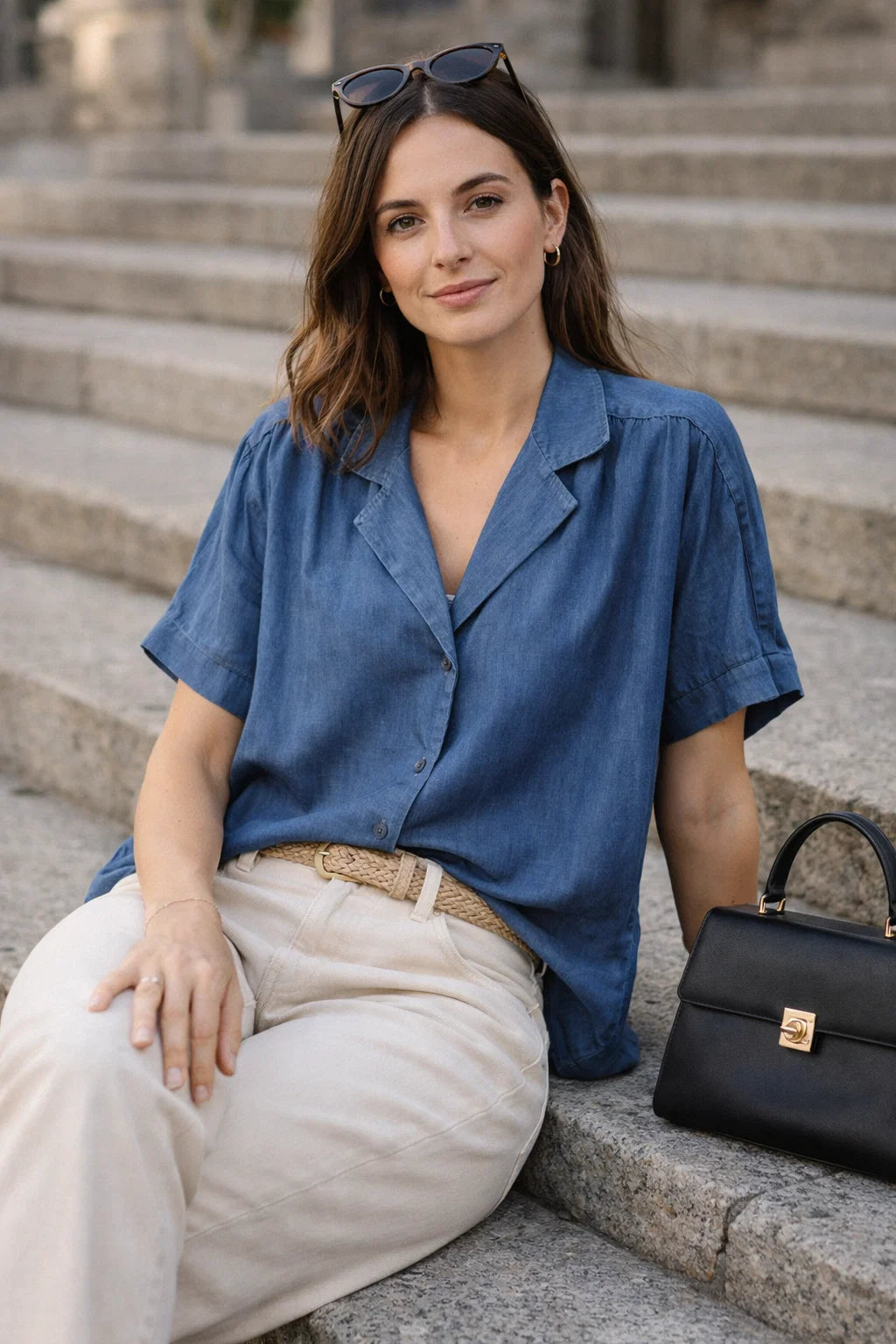 Chemise Tencel Denim
