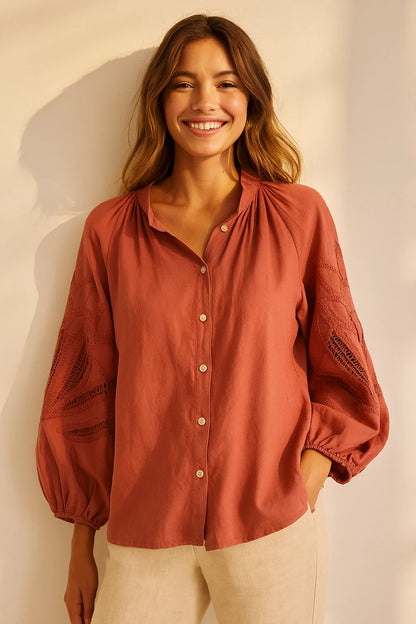 Chemise Manches Ballons