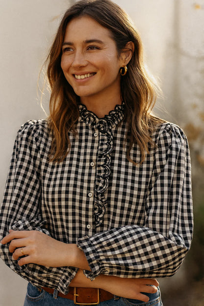 Chemise Vichy Rétro Chic