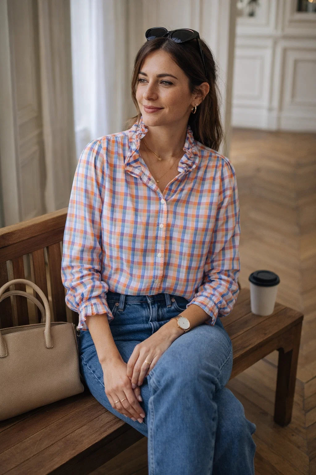 Chemise Vichy Pastel
