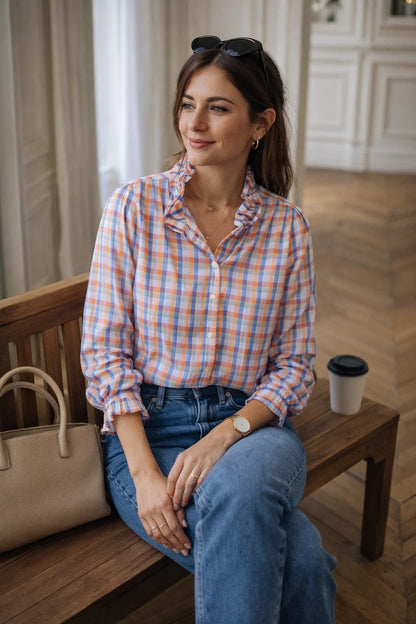 Chemise Vichy Pastel