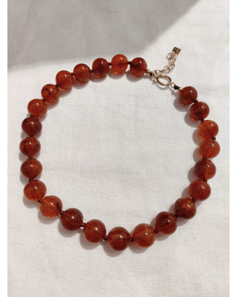 Collier Perles en Résine