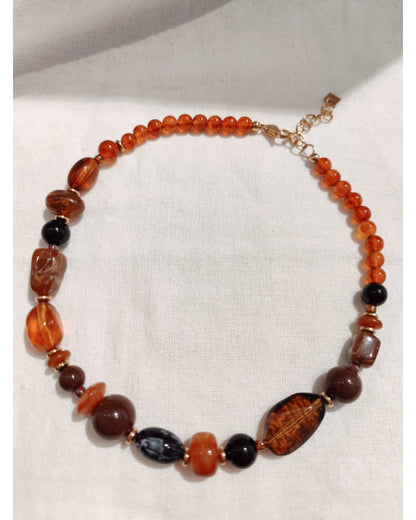 Collier Perles Colorées