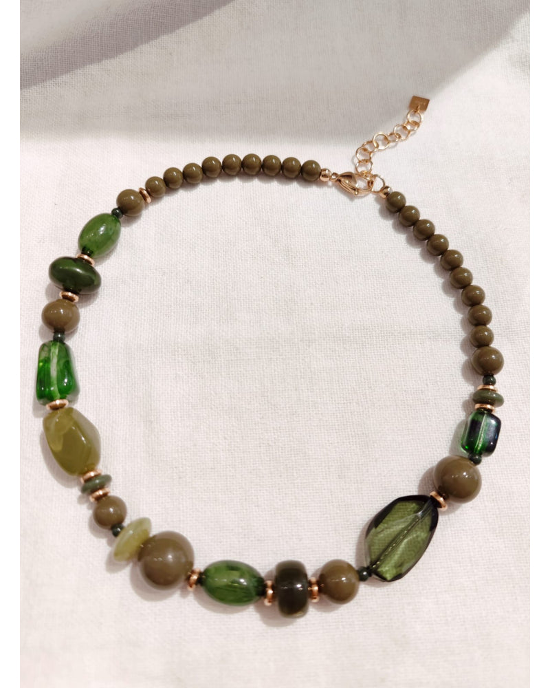 Collier Perles Colorées