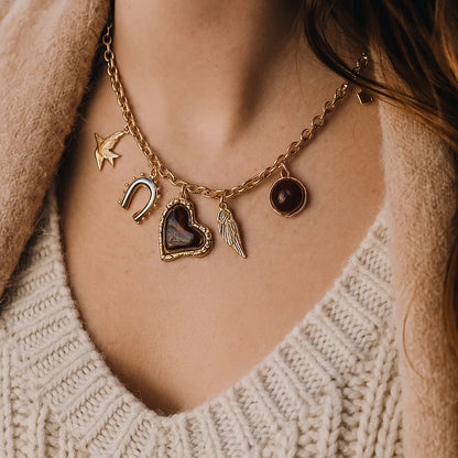 Collier Charms Porte-Bonheur