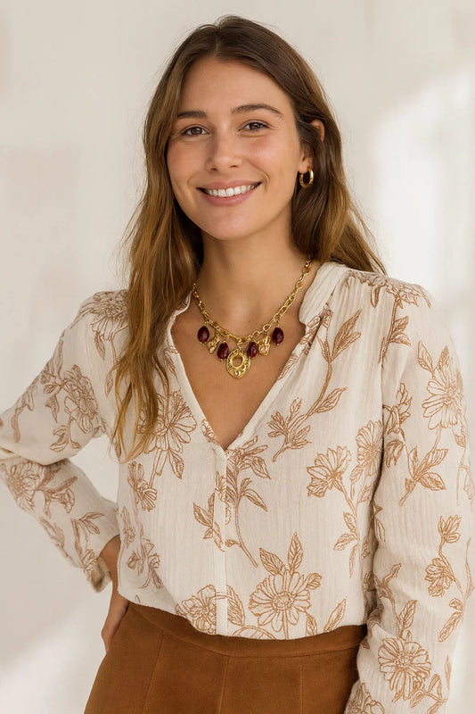 Collier Sculpté Chic