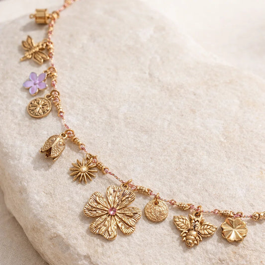 Collier Breloques Chance