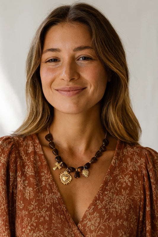 Collier Symboles Dorés