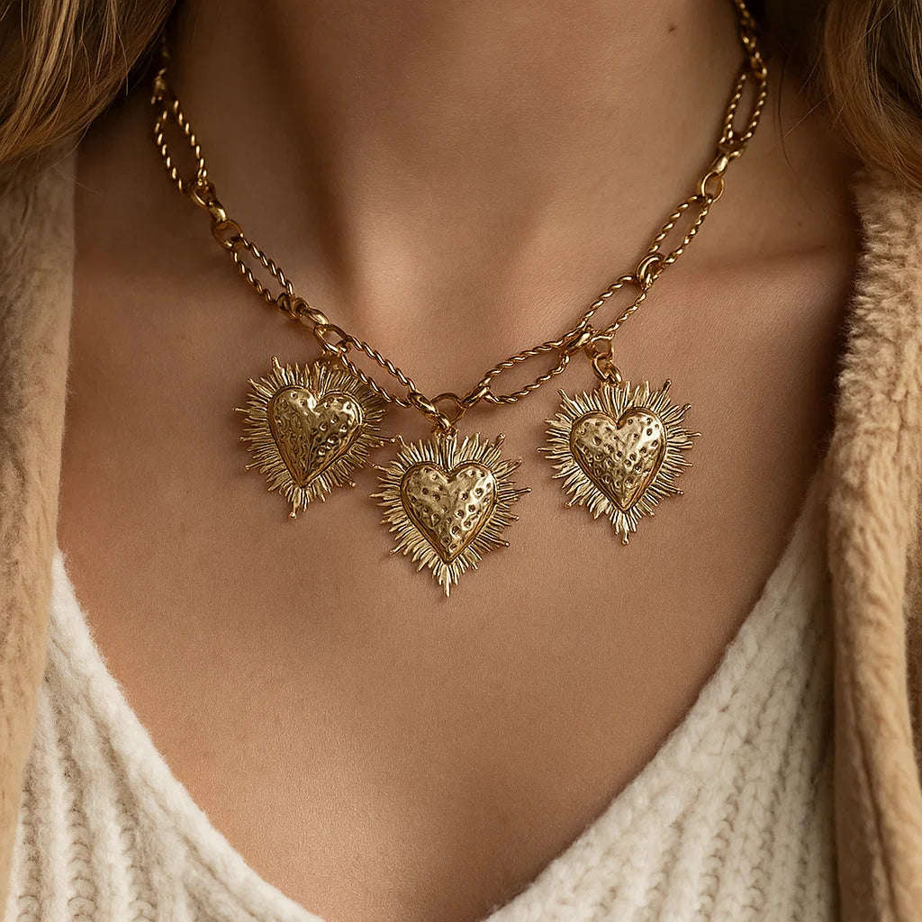 Collier Cœurs Sacrés