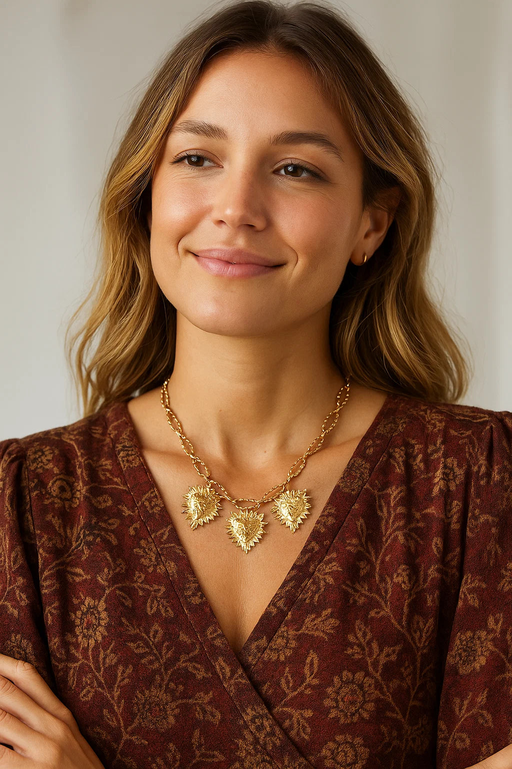 Collier Cœurs Sacrés