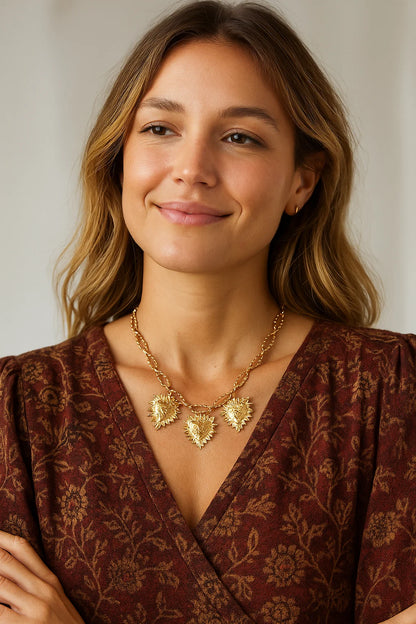 Collier Cœurs Sacrés