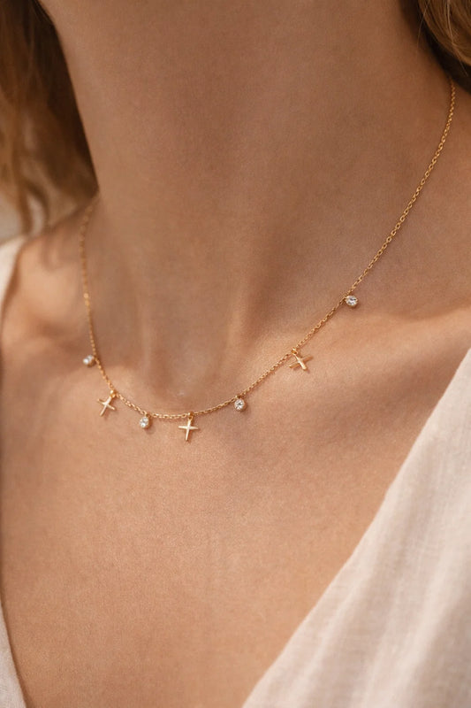 Collier Minimaliste Doré