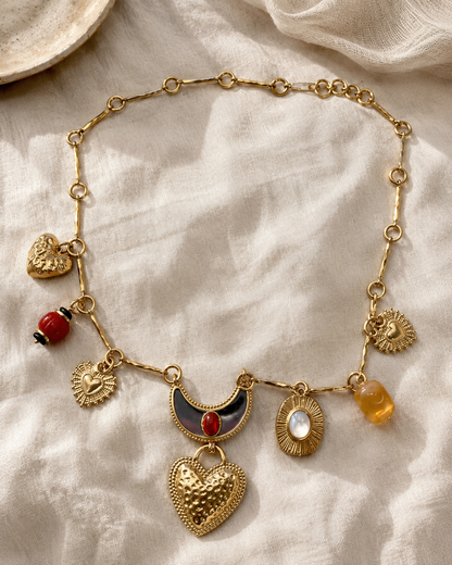 Collier Pampilles Coeur
