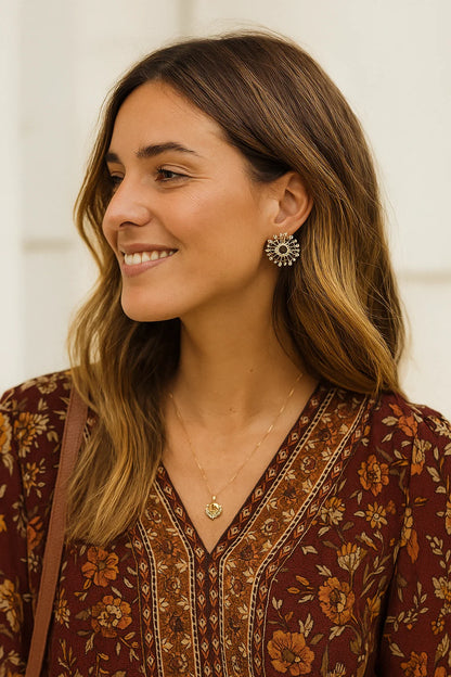 Boucles Mandala Dorées