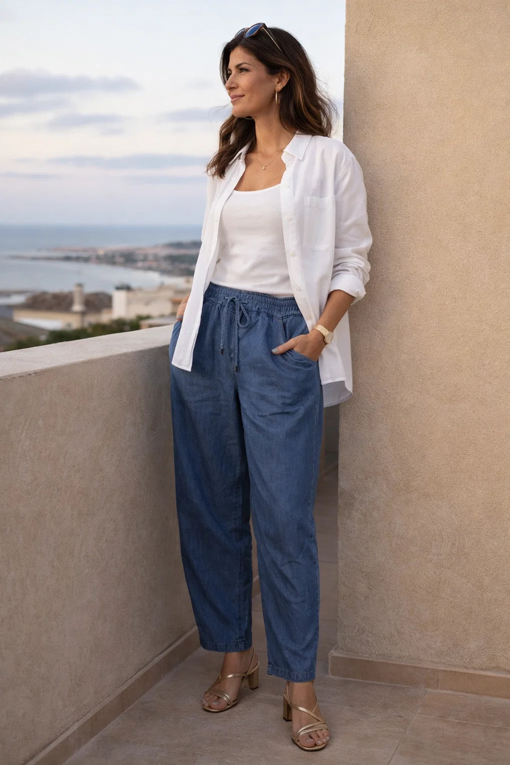 Pantalon Denim Léger