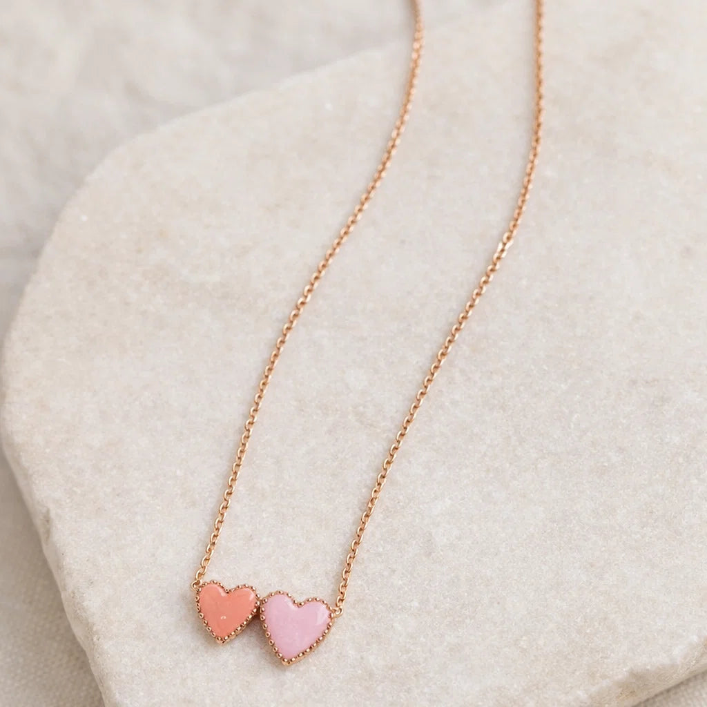 Collier Double Coeurs