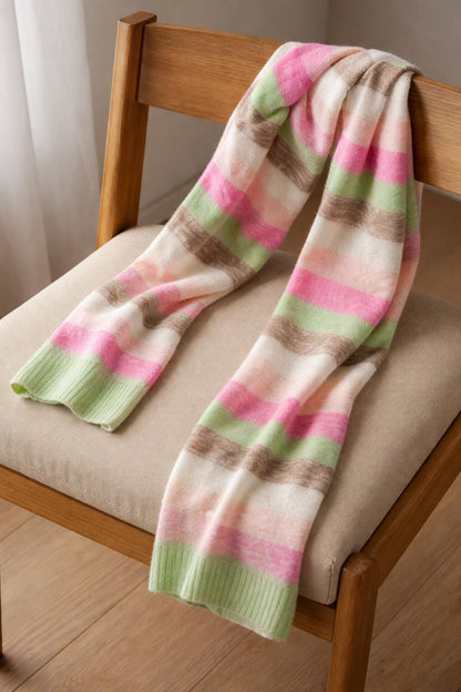 Écharpe Fine Rayée