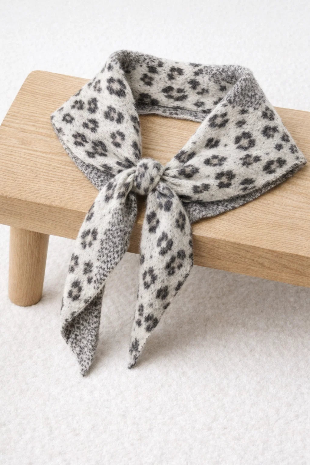 Écharpe Triangle Léopard