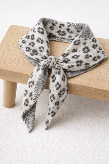 Écharpe Triangle Léopard