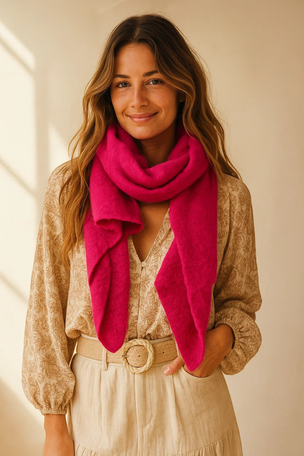 Écharpe Polaire Unie