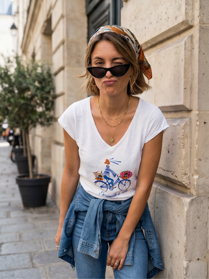 Tee-shirt Escapade Vélo