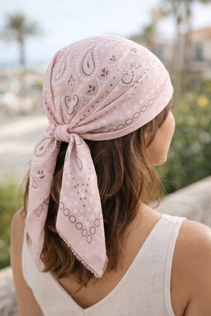 Carré de Foulard Bandana Viscose