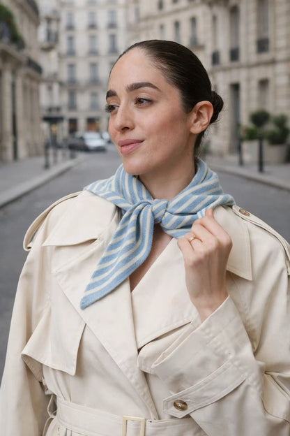 Écharpe Triangle Rayée