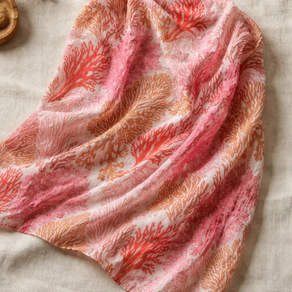 Foulard Barrière de Corail