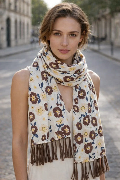 Foulard Franges Bohème