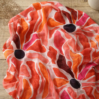 Foulard Fleurs Arty