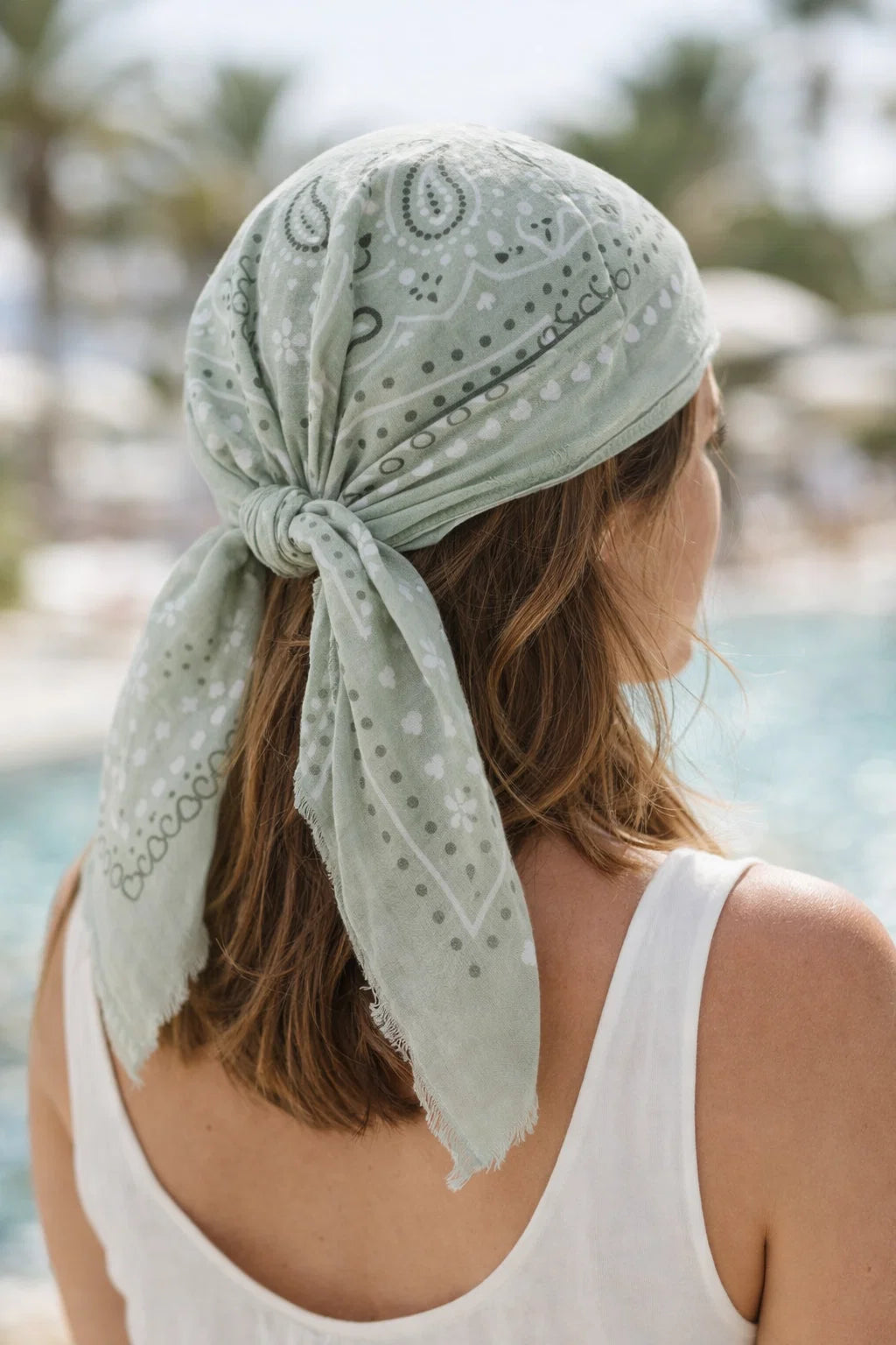 Carré de Foulard Bandana Viscose