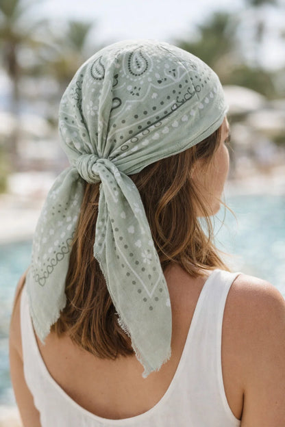 Carré de Foulard Bandana Viscose